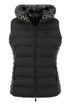 MONCLER MONCLER ALITERSE - HOODED PADDED WAISTCOAT
