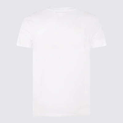 Moschino Logo Cotton T-shirt In White