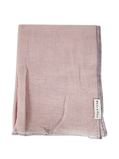 OATS & RICE OATS & RICE CREPE WOOL SHAWL ACCESSORIES