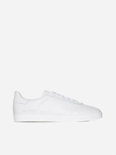 Givenchy Leather Town Low-top Sneakers In White