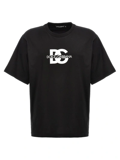 Dolce & Gabbana Logo T-shirt In Black