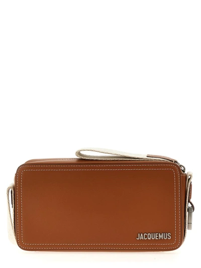 Jacquemus Le Cuerda Horizontal Crossbody Bag In Brown