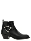 Sonora 'sweet Belt' Ankle Boots In Black