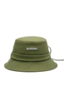 Jacquemus Gadjio Bucket Hat In Green