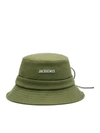 Jacquemus Le Bob Gadjo Cotton Hat In Green