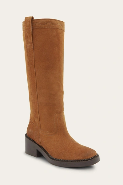 The Frye Company Frye Kate Pull On Tall Boots In Nutmeg