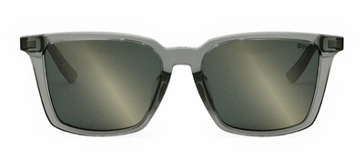 Dior In S4f 45a7 Dm40118f 20c Square Sunglasses In Gray