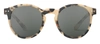 Izipizi Slmsmc69 #m C69 Round Sunglasses In Grey