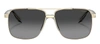 Versace Ve 2174 1252t3 Navigator Polarized Sunglasses In Grey