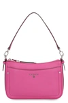 Michael Michael Kors Michael Kors Jet Set Charm Leather Bag In Fuchsia