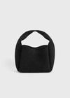 TOTÊME BUCKET BAG BLACK SUEDE