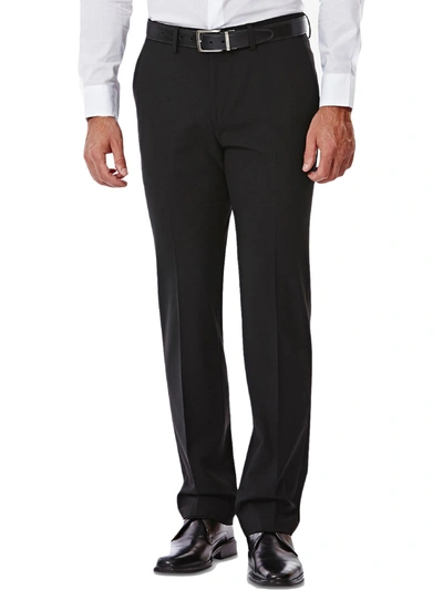 J.m. Haggar Mens Suit Separate Classic Fit Suit Pants In Black