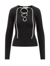 Giuseppe Di Morabito Rhinestones Jersey In Black