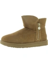 UGG BAILEY ZIP MINI WOMENS SUEDE ANKLE BOOTS