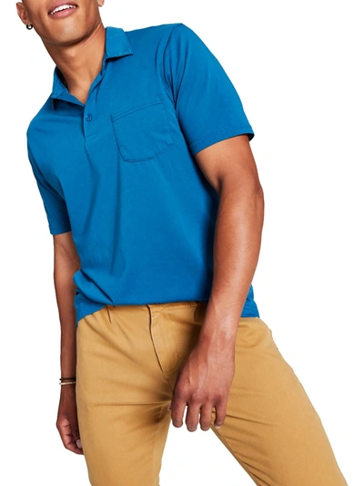 And Now This Mens Pocket Collared Polo In Multi