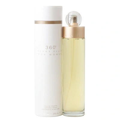 Perry Ellis 360 Eau De Toilette For Women 6.7 oz / 200 ml In White