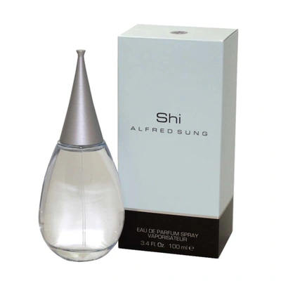 Alfred Sung Shi Eau De Parfum For Women 3.4 oz / 100 ml In Transparent