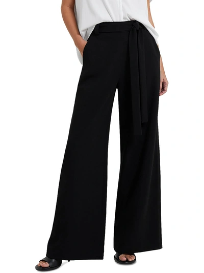 French Connection Wide Leg Palazzo Pants In Black