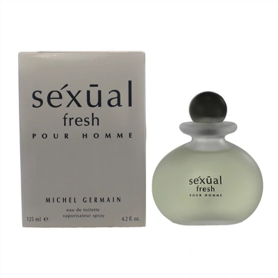 Michel Germain Sexual Fresh Eau De Toilette For Men 4.2 oz / 125 ml In White