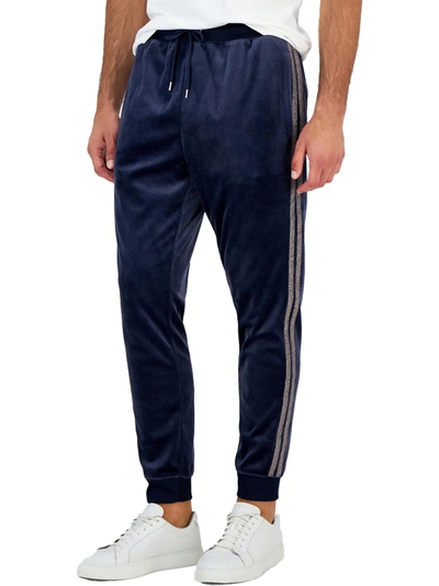 Inc Mens Velour Sweatpants Jogger Pants In Multi