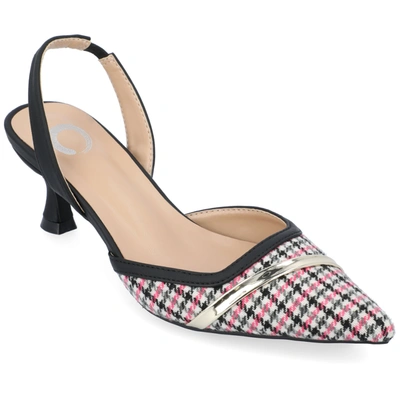 Journee Collection Collection Women's Nellia Wide Width Pump In Black