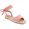 Journee Collection Collection Women's Tru Comfort Foam Emelie Wide Width Sandal In Pink
