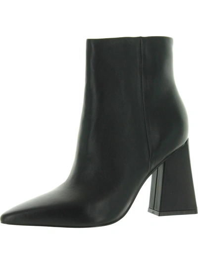 Marc Fisher Ltd Womens Leather Pointed Toe Chelsea Boots In Black