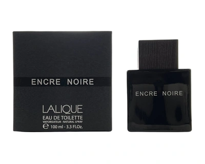 Lalique Encre Noire Eau De Toilette For Men 3.3 oz / 100 ml In White