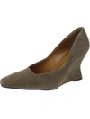 Sarto Franco Sarto Carina Womens Padded Insole Square Toe Wedge Heels In Multi