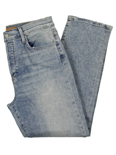 Joe's High Rise Straight Ankle Jeans In Multi