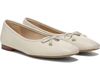 Sam Edelman Meadow Ballet Flat In White