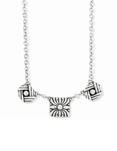 Brighton Sonora Motif Necklace In Silver