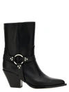 SONORA ATOKA BELT BOOTS, ANKLE BOOTS BLACK