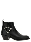 SONORA DULCE BELT BOOTS, ANKLE BOOTS BLACK
