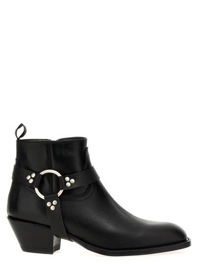 SONORA DULCE BELT BOOTS, ANKLE BOOTS BLACK