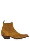 Sonora Stivaletti Hidalgo Mini In Pelle Scamosciata Cammello Donna