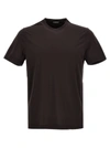 ZANONE ICE COTTON T-SHIRT BROWN