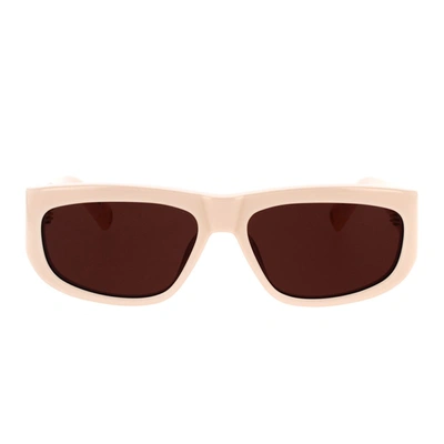 Jacquemus Pilota Sunglasses In Pink