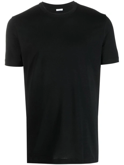 Malo Round Neck T-shirt In Black