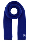 Burberry Unisex Blue Cashmere Scarf In Blue