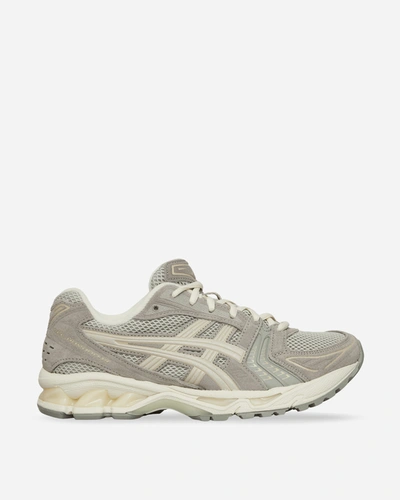 ASICS GEL-KAYANO 14 SNEAKERS WHITE SAGE / SMOKE GREY