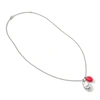 John Hardy Sterling Silver Pebble Pendant Necklace In Silver