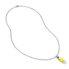 John Hardy Sterling Silver Pebble Pendant Necklace In Silver