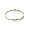 John Hardy Classic Chain Knot Layered Rope Bracelet In Silver