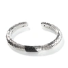 John Hardy Classic Chain Hammered Kick Cuff Cbs90016444blsbn Bracelet In Black Spinel