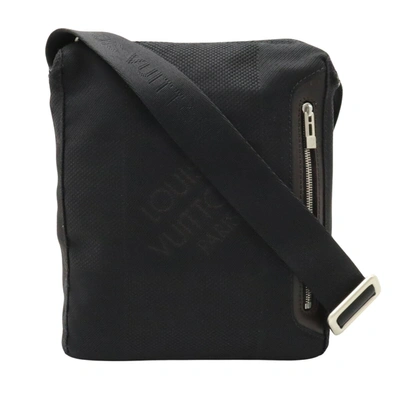 Pre-owned Louis Vuitton Citadine Canvas Shopper Bag () In Black