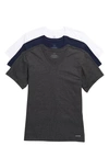 CALVIN KLEIN 3-PACK COTTON V-NECK T-SHIRT