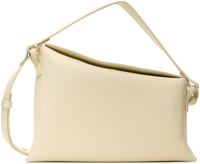 Aesther Ekme Beige Mini Lune Bag In 205 Cream