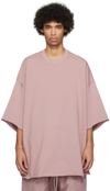 RICK OWENS PINK TOMMY T-SHIRT