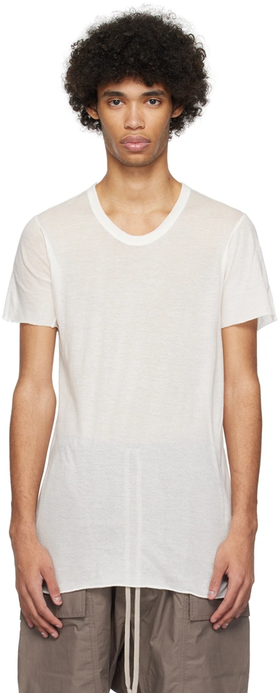 Rick Owens Off-white Basic T-shirt